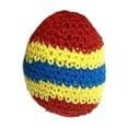 thumbnail image 1 of Bolsa de arena deportiva de punto de playa 6pcs tejidos a mano para principiantes malabares pelotas multicolor, 1 of 5