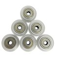 thumbnail image 1 of 6pcs Polycarbonate CNC 3D Printer Replacement Bearings Compatible with CR-7, CR-8, CR-10, CR10S, 3 Pro Clear, 1 of 4