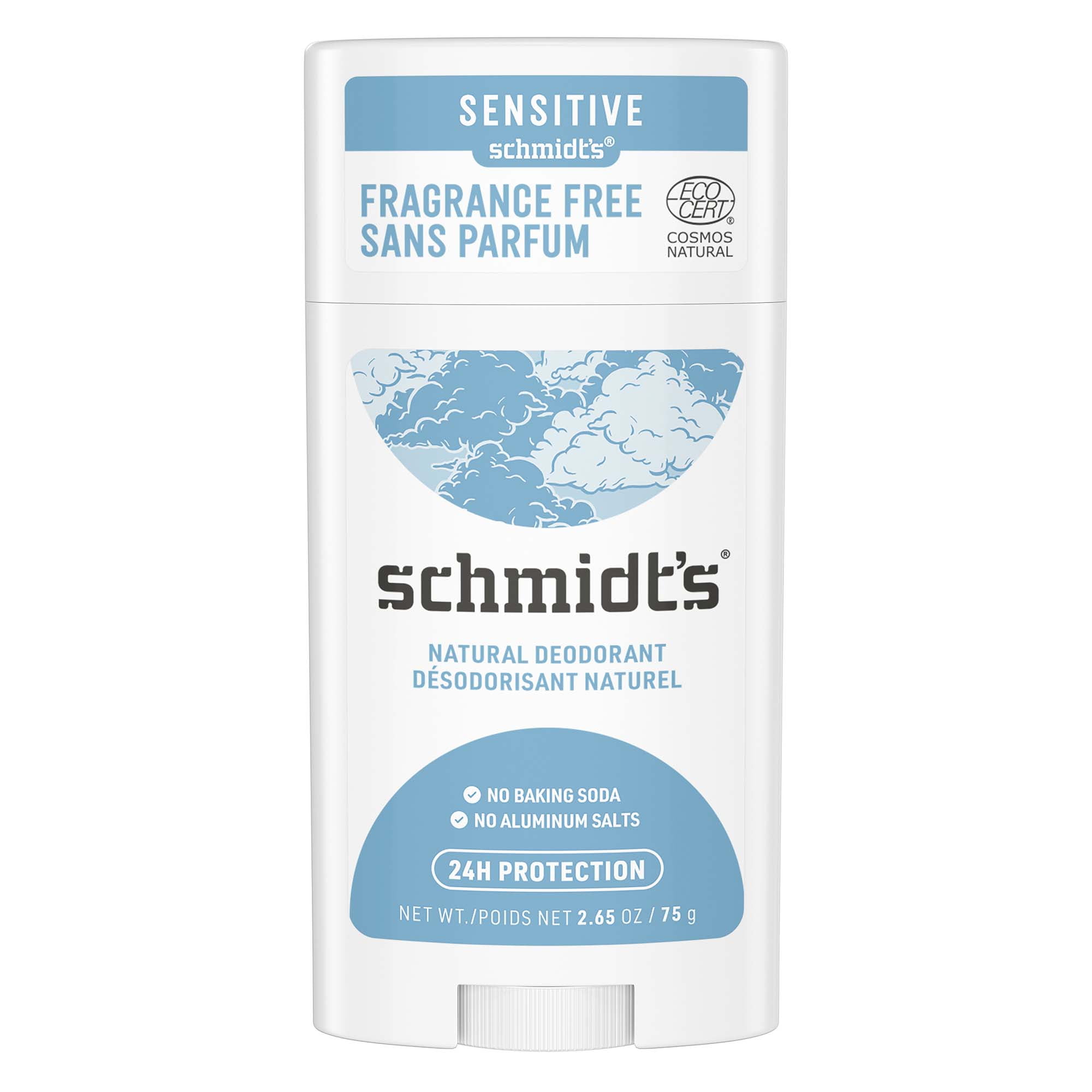 Schmidt's Baking SodaFree Sensitive Skin Natural Deodorant Fragrance