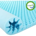 thumbnail image 6 of Planet Sleepings 2 inch Gel Memory Foam Mattress Topper with Breathable Cover, Twin, 6 of 9