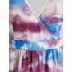 thumbnail image 3 of Tank Top de Tirantes Finos de Red con Estampado de Tie Dye Rosegal  Camisetas sin mangas de talla grande, 3 of 5