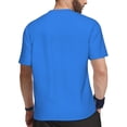 thumbnail image 2 of Wukai Dodgerblue Print Men's Short-Sleeved Mesh T-Shirt,Quick-Dry Short Sleeve Workout T-Shirt-Medium, 2 of 8