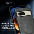 thumbnail image 6 of ELEHOLD PU Leather Case For Google Pixel 8A Slim Magnetic Shockproof Cover, [MagSafe Compatible], [Lens&Screen Protection], Drop protection Case - Gray, 6 of 11