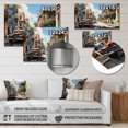 thumbnail image 4 of Designart "Cuba flow Street I" Transportation Metal Art Living Room, 4 of 5