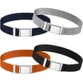 thumbnail image 2 of Qweryboo 4 Pcs Kids Magnetic Belt, Adjustable Elastic Stretch Belts with Buckle for Boys Girls Children, 2 of 7