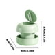 thumbnail image 3 of Xihbxyly Triturador de Pastillas Multifunción, Cortador de Medicamentos Seguro y Eficiente, Diseño Portátil para El Hogar o Viajes, Fácil de Usar, Caja de Almacenamiento Compacta, Juego de 2 Piezas, 3 of 7