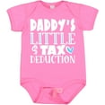 thumbnail image 3 of Inktastic Daddy's Little Tax Deduction Blue Hearts Boys or Girls Baby Bodysuit, 3 of 5