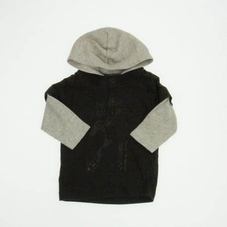 

Pre-owned Kenneth Cole Reaction Boys Brown Hoodie size: 3-6 Months