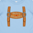 thumbnail image 4 of Inktastic My First Oktoberfest Leiderhose Overalls Boys or Girls Baby T-Shirt, 4 of 5