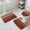Orange, variant on Orange Wooden Bath Mat 3 Piece Bathroom Rug Set, Grey Stripe Gradient Country Rustic Grain Non Slip Bath Rug Contour Mat and Toilet Lid Cover, Absorbent Shower Mats Soft Bath Rugs and Mats Sets