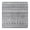 White-38, variant on Vinyl Tablecloth Square Fitted, Geometric Plaid Tribal Rustic Style, Waterproof Back, Elastic Edge for Kitchen Table 34-36 Inch