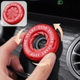 thumbnail image 2 of Car Start Button Cover Rotating Push Start Protector, 1.97X1.97X1.18In Plastic Universal Auto Interior Decor 1 Piece,Red, 2 of 6
