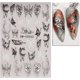 thumbnail image 3 of 3 PCS Butterfly Nail Art Stickers Decals with Self-Adhesive Silver Butterfly Nail Stickers Butterfly Stickers for Nails DIY Women Girls Nail Accessori, 3 of 4