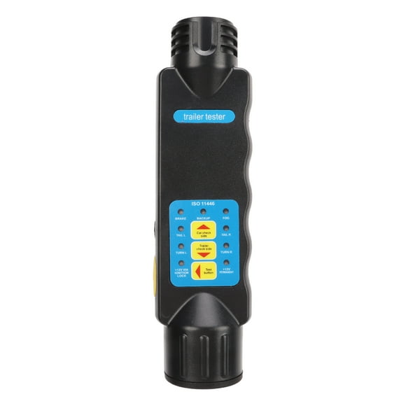 Trailer Light Plug Socket Wiring Test, Resistance Test Trailer Tester Durable Construction Long Service Life For Trailer