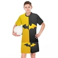 thumbnail image 6 of Kids Batman Athletic T-Shirt And Mesh Shorts Outfit Set Mesh Clothing Set for Boys, 6 of 7