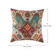 thumbnail image 6 of Greendale Home Fashions Asbury Park 17 in. Square Outdoor Throw Pillow (2-Pack), 6 of 6