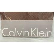 Calvin Klein Queen Coverlet Oval Bands Wineberry Melrose Blanket Msrp $215