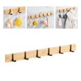 thumbnail image 5 of Folding Wall Mounted Coat Hook 6 Hook Coat Racks for Jacket Key Entryway, 5 of 5