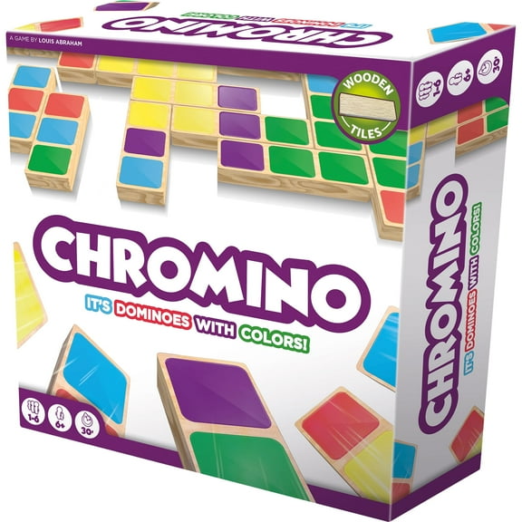 Chromino Family Game for Ages 6 and up, from Asmodee