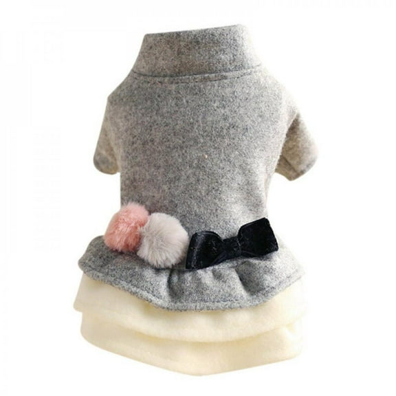 New 5 Color New Autumn Winter Clothes For Pet Dogs Soft Comfortable Woolen Wram Fashion Classic Sweater Dog's Clothes