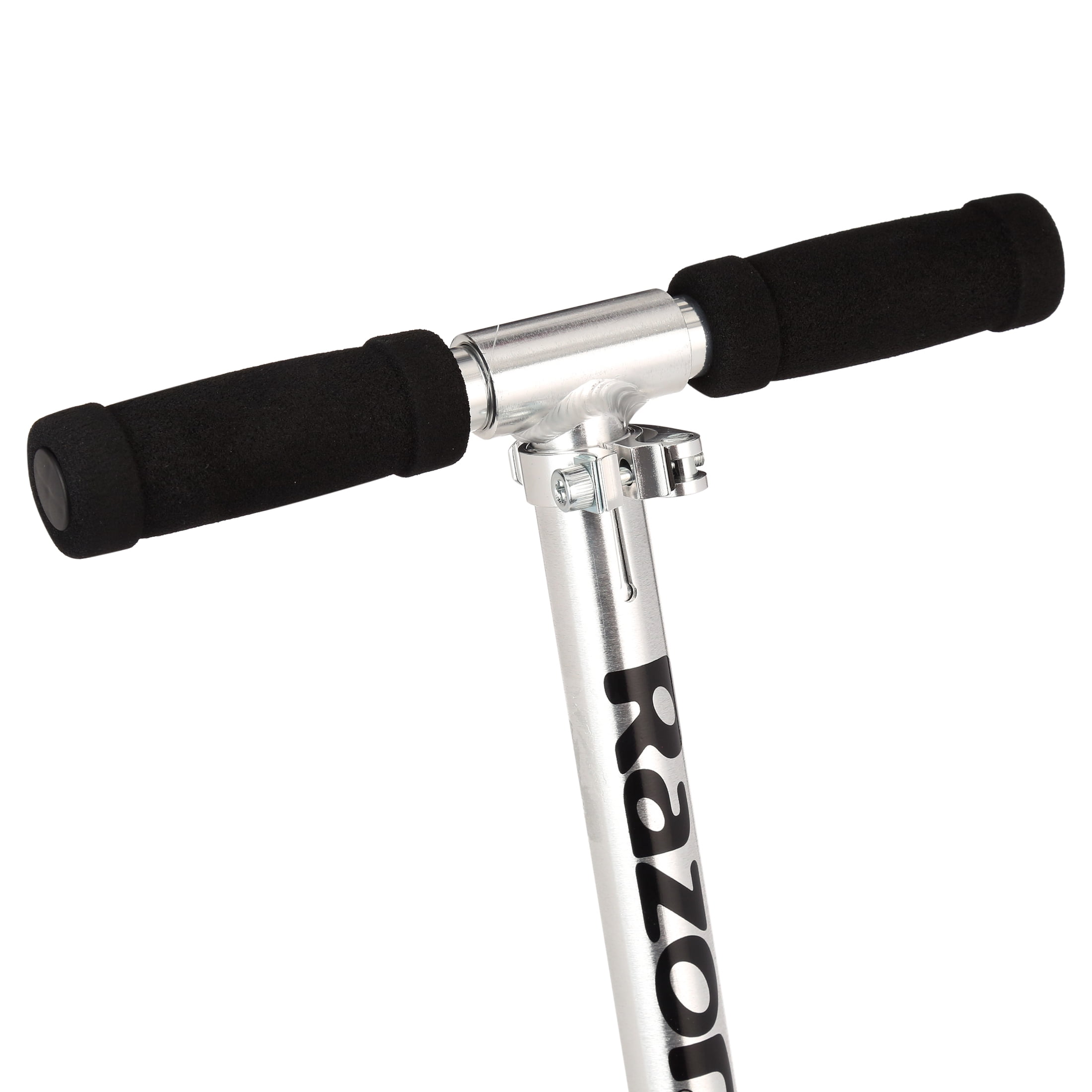 Razor A Kick Scooter for Kids - Clear, Lightweight, Foldable, Aluminum Frame, for Child Ages 5+.