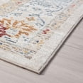 thumbnail image 5 of Bliss Rugs Floral Traditional Indoor Runner Rug for Hallway, Entryway, Kitchen, Gray ,2' x 8', 5 of 8