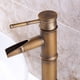 thumbnail image 5 of Advancent Grifo de baño, lavabo de latón, Base estable, grifos mezcladores de bambú, grifo de tuberías de agua fría y caliente para cocina y Accesorios de baño, 5 of 6
