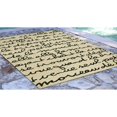 thumbnail image 3 of Liora Manne Spello Poem Black/Ivory Indoor/Outdoor Area Rug, 3 of 5