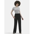 thumbnail image 2 of No Boundaries Soft Fleece Wide Leg Sweatpants, Women’s, 2 of 5