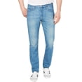 thumbnail image 1 of Calvin Klein Mens Embroidered Slim Fit Jeans, Blue, 40W x 32L, 1 of 5