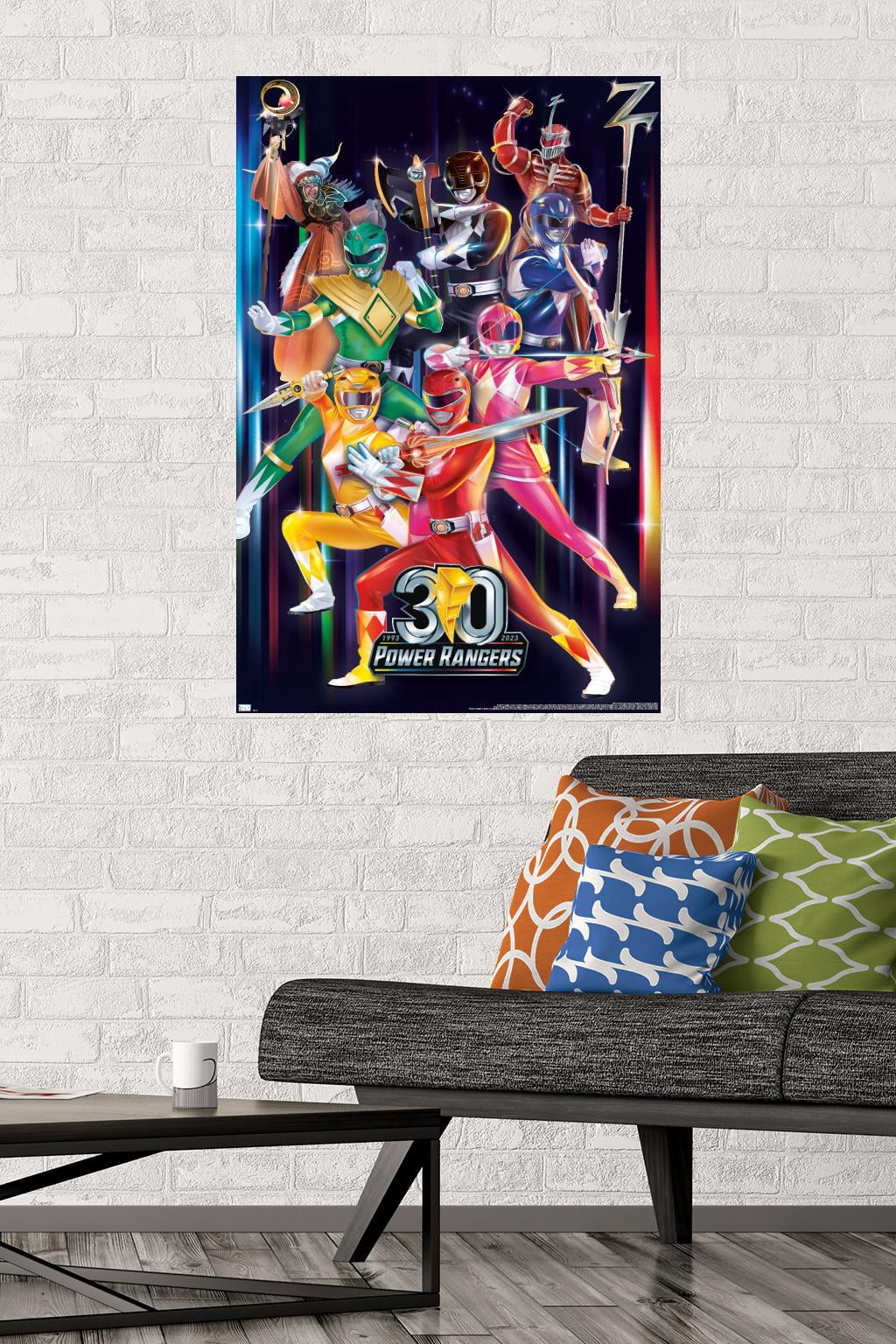 Power Rangers - 30th Group Wall Poster, 22.375" x 34"
