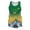 Z2 Yellow, variant on Trendfront Women's Germany Tank Top Sleeveless Crewneck Shirt German Flag Shield Badge Graphic Tees Casual Minimalist Color Block Game Day Fan Gear Tops