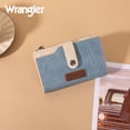 thumbnail image 3 of Wrangler Wallets for Women Slim Bifold Credit Card Holder, Jean, 3 of 7