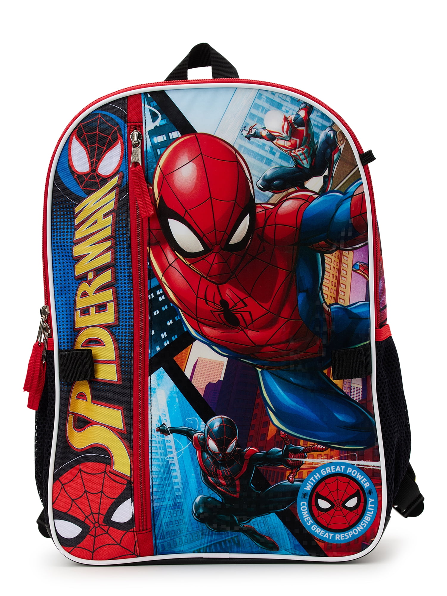 Marvel Spider-Man Backpack with 3D Embossed Design by Marvel (MAR084)