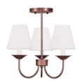 thumbnail image 3 of Livex Lighting 5273 Vintage Bronze Mendham Mini 1 Tier Chandelier, 3 of 3