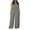 Dark Gray, variant on Women Casualwide Leg Jumpsuit with Pockets Sexy Halter Solid Rompers Loose Summer formal Jumpsuit Summer Clothes for Women
