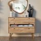 thumbnail image 4 of Cómoda Top Living Cajonera Café con Detalles en Vidrio, 4 of 8