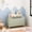 Sage, variant on Kids Wooden Toy Box with Safety Hinged Lid, Storage Organizer for Ages 2+, White MDF, 31.5L x 13W x 16.7H