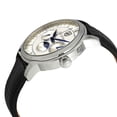 thumbnail image 2 of Men's Black Leather Band Steel Case Flame-Fusion Crystal Quartz Champagne Dial Watch SC0211, 2 of 3