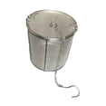 thumbnail image 2 of lingqin Mesh Tea Ball Infuser Reusable Tea Spice Infuser for Restaurant Hot Pot Home 16cmx16.5cm, 2 of 9