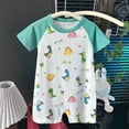 thumbnail image 2 of Splozh Preemie Clothes Boys 3 6 12 18 24 Months Summer Cute Unisex Short Sleeve Outfit, All Season Infant Daily Wear,Green,6-12 Months, 2 of 4