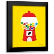 Kelle, Ann 20x24 Black Modern Framed Museum Art Print Titled - Gumball Machine