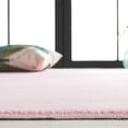 thumbnail image 5 of SAFAVIEH Loft Kalya Solid Machine Washable Area Rug, Pink, 9' x 12', 5 of 11