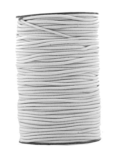 Mandala Crafts Elastic Cord Stretchy String for Bracelets Necklaces