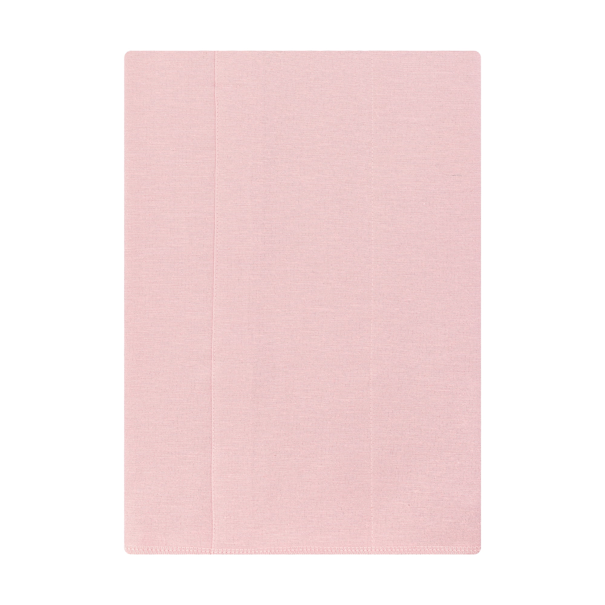 Hudson Baby Girl Cotton Polyester Flannel Burp Cloths 7-Pack, Tiny Rose, One Size