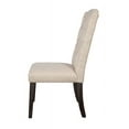 thumbnail image 2 of Gerardo Side Chair (Set-2) in Beige Linen & Weathered Espresso, 2 of 7