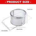 thumbnail image 3 of Double Layer Stainless Steel Honeys Filter Strainer Suitable For Efficient Bees Keeping Filtration Easy To Clean Design, 3 of 8