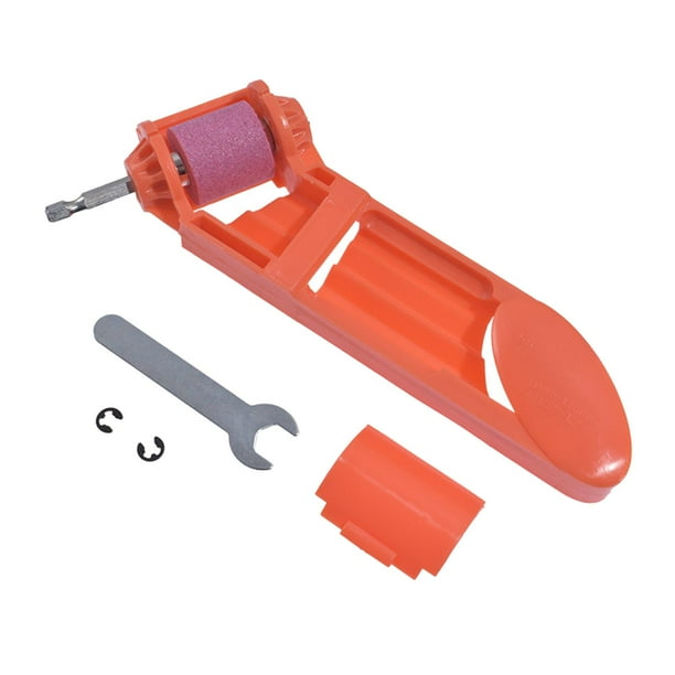 Afilador de brocas para muelas abrasivas con llave, herramientas manuales para trabajar metales naranja