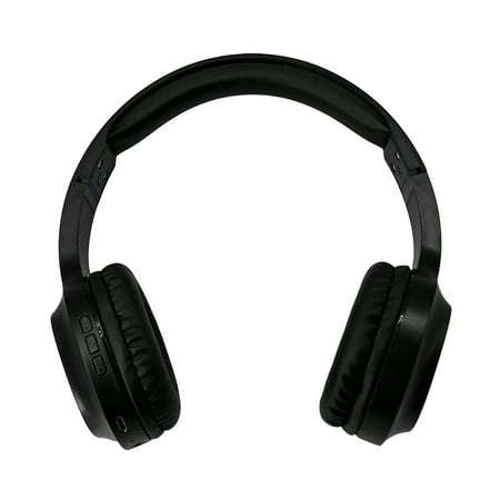 Morpheus 360 Tremors HP4500B Wireless On-Ear Headphones - Bluetooth 5.0 Headset with Microphone, Black