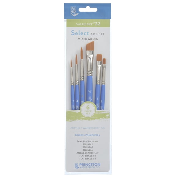 Princeton Brush Select Artiste Brush Value Set, #22